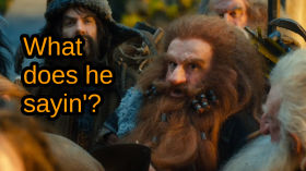 Languages of Middle Earth translated - The Hobbit (2022)