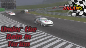 SPEED DREAMS - Under the Rain in Torino by Speed Dreams Open Motorsport Simulator